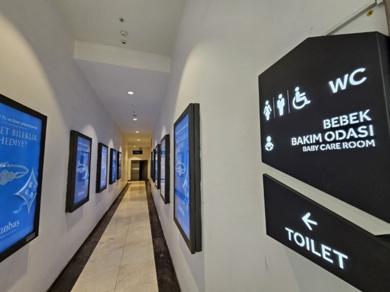 AVM tuvaletinde gizli çekim girişimi