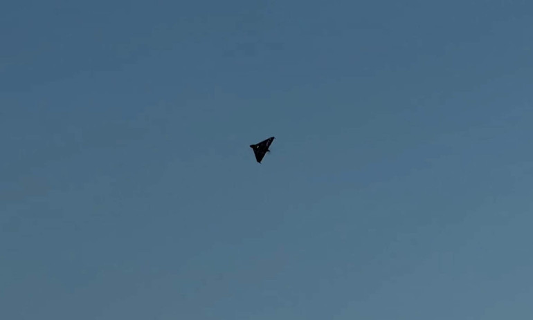 Sabit kanatlı kamikaze İHA'nın test görüntüsü