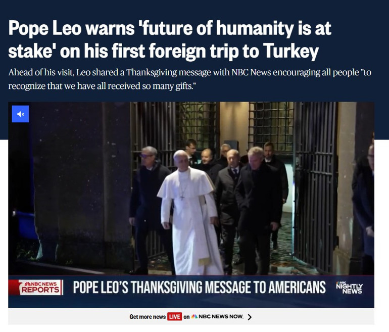 Papa Leonun Cumhurbaşkanı Erdoğana çağrısı dünya basınında: Ziyaretin stratejik anlamı ve Türkiyenin bölgesel gücü