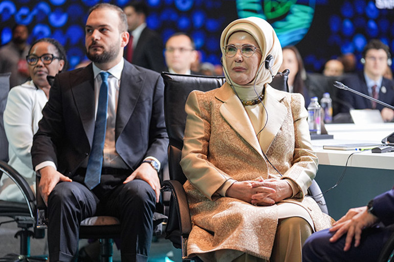 Emine Erdoğan, Yüksek Düzeyli Tarım ve Orman Bakanları Panelinde konuştu