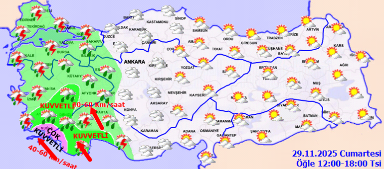 Son dakika hava durumu tahminleri il il | Bugün (29 Kasım) hava nasıl olacak İstanbulda yağmur var mı Meteorolojiden çok sayıda ile uyarı: AKOM İstanbula saat verdi