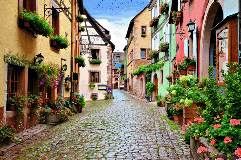 Sokakları tarçın kokan Fransız köyleri: Colmar, Riquewihr, Kaysersberg