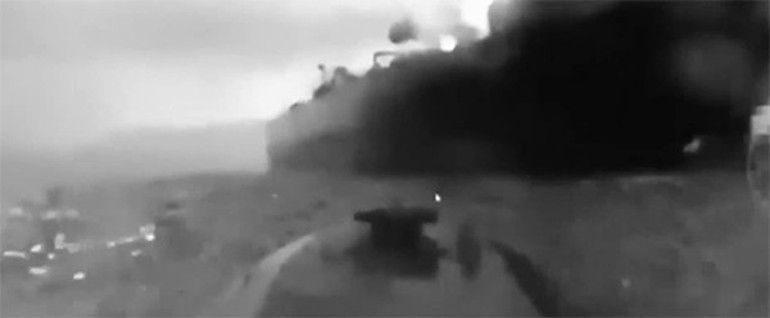 Son dakika haberi... Karadenizde iki gemide patlama meydana gelmişti Ukrayna gemiye saldırı anını paylaştı