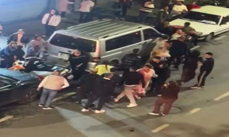 Olay yerinden güvenlik güçleri müdahale görüntüsü