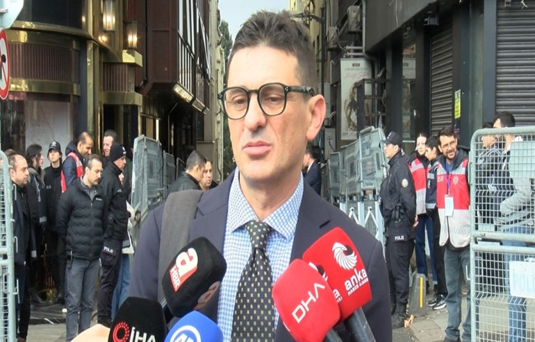 Papa ile baş başa görüşme anı