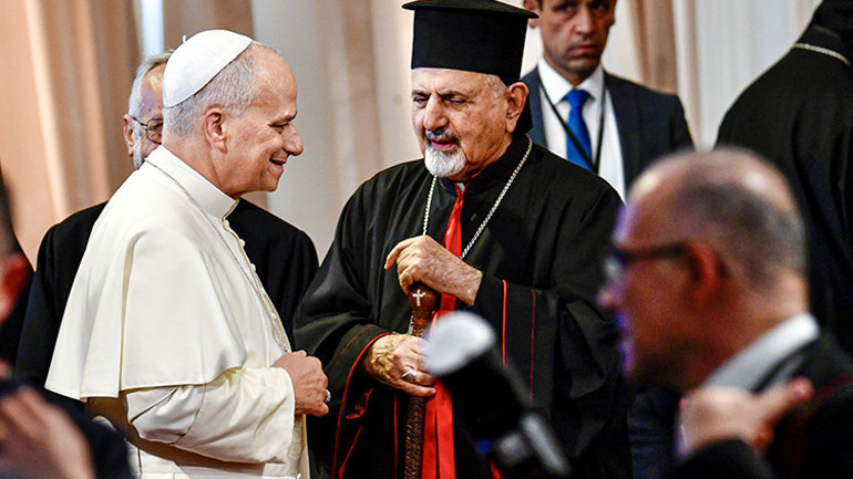 Papa Leonun Lübnan ziyareti başladı