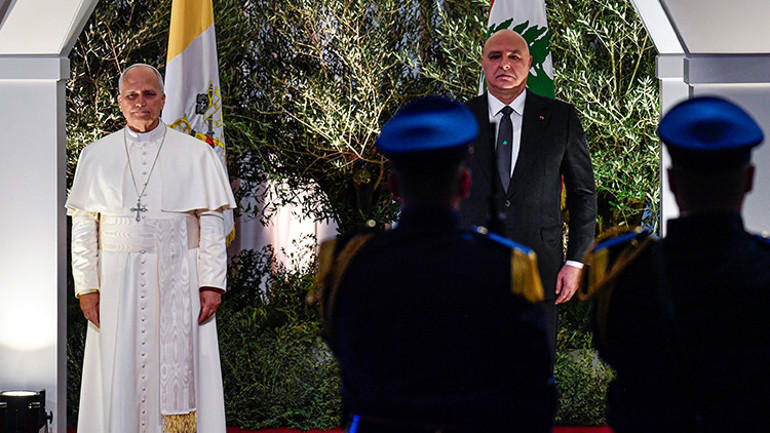 Papa Leonun Lübnan ziyareti başladı