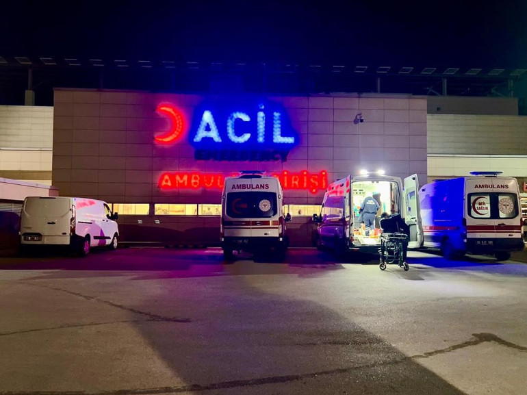 Etimesgut'ta pitbull saldırısı sonrası apartman