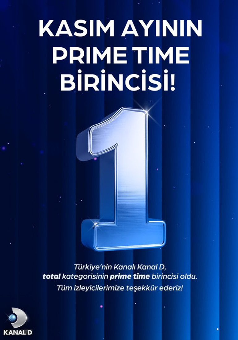 Kasım ayının şampiyonu Kanal D