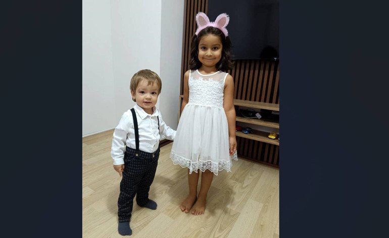 İki küçük kardeş evlerinin önünde vahşeti yaşamıştı Karşı komşu tutuklandı