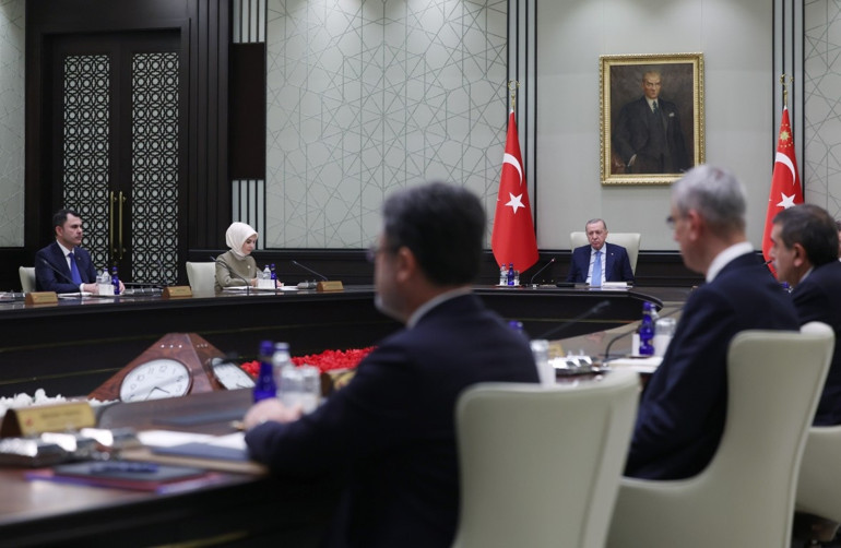 Cumhurbaşkanlığı Kabinesi toplandı
