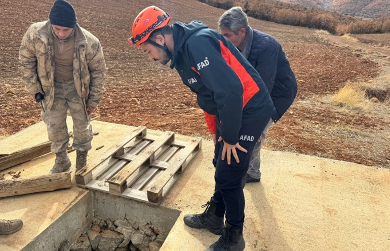 Ağaçlık alanda yapılan aramalarda keşif yapıldı