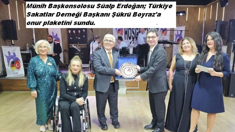 Münihte engelli bireyler için dayanışma gecesi