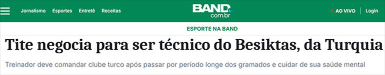 Brezilyadan sürpriz iddia: Beşiktaş, Tite ile görüşüyor