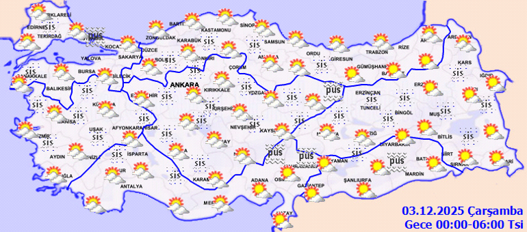 SON DAKİKA HAVA DURUMU TAHMİNLERİ METEOROLOJİ İL İL || İstanbulda yağmur devam edecek mi Bugün (3 Aralık) hava nasıl olacak Meteoroloji duyurdu: Sıcaklıklar yeniden yükselecek