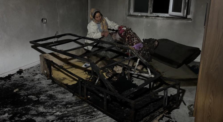  Evime giremiyorum, ağır bir koku var