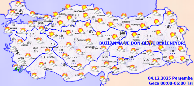 Son dakika günün il il hava durumu tahminleri 4 Aralık 2025 | Meteorolojiden çok sayıda ile sağanak yağış uyarısı Bugün hava nasıl olacak, İstanbulda yağmur var mı