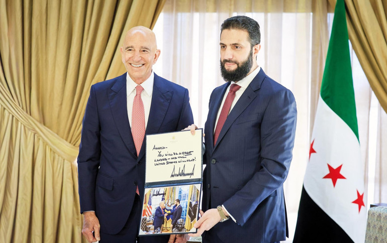 ABD Başkanı’ndan Suriye liderine övgü... Ahmed sen harika bir lider olacaksın