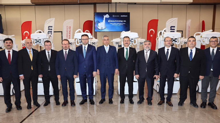 ASELSAN tarafından geliştirildi... ’Mobil dijital röntgen’ cihazı Sağlık Bakanlığı’na teslim edildi