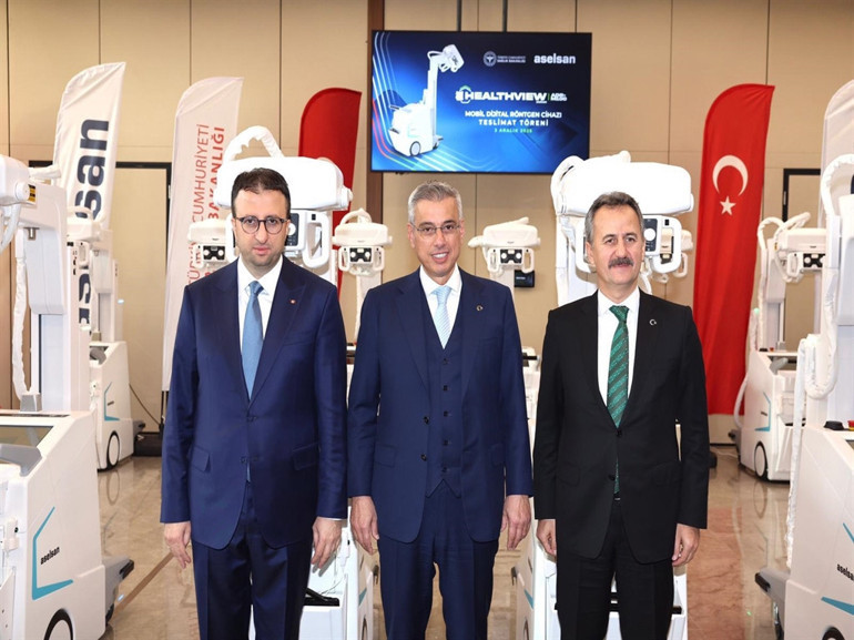 ASELSAN tarafından geliştirildi... ’Mobil dijital röntgen’ cihazı Sağlık Bakanlığı’na teslim edildi