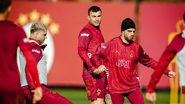 Galatasarayda Samsunspor maçı öncesi birlik beraberlik mesajı