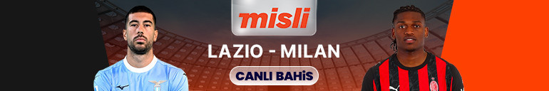 Lazio, İtalya Kupası’nda Milan’ı ağırlıyor Maçın heyecanı canlı sohbet ve Şampiyon Oranlar ile Mislide