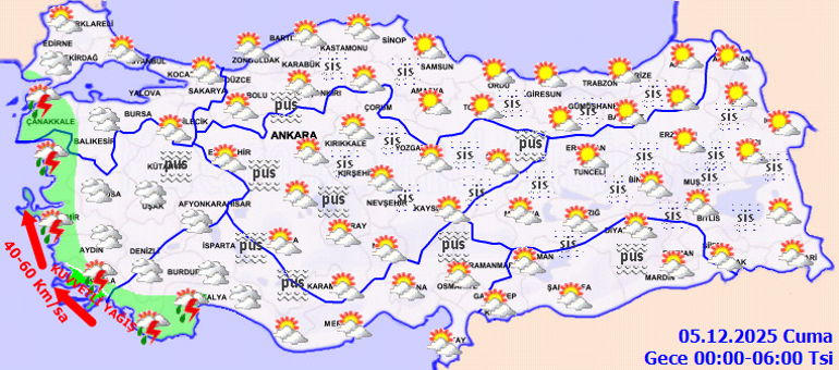 Bugün (5 Aralık Cuma) hava nasıl olacak, İstanbulda yağmur var mı Son dakika sağanak yağış uyarısı Meteoroloji il il hava durumu tahminleri belli oldu: 7 ile kuvvetli geliyor