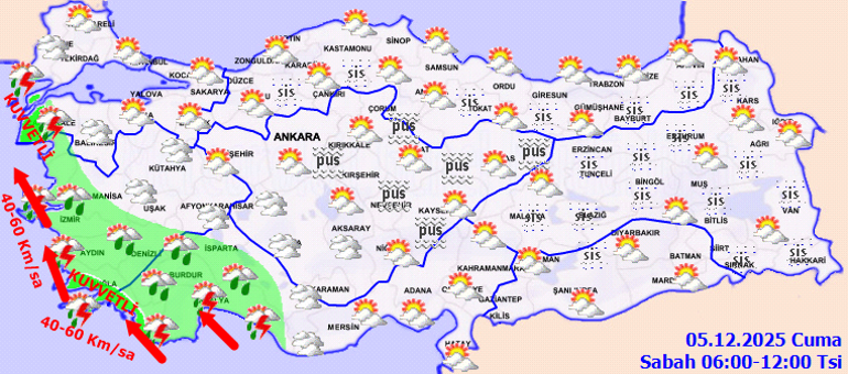 Bugün (5 Aralık Cuma) hava nasıl olacak, İstanbulda yağmur var mı Son dakika sağanak yağış uyarısı Meteoroloji il il hava durumu tahminleri belli oldu: 7 ile kuvvetli geliyor
