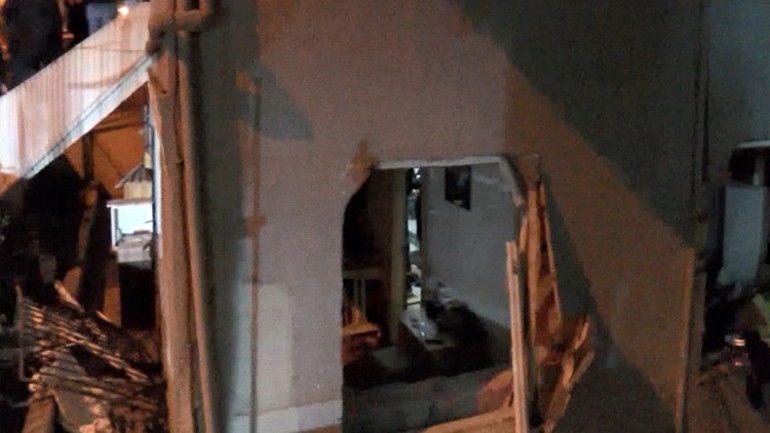 Güngörende 6 katlı binada doğal gaz patlaması: 2 yaralı