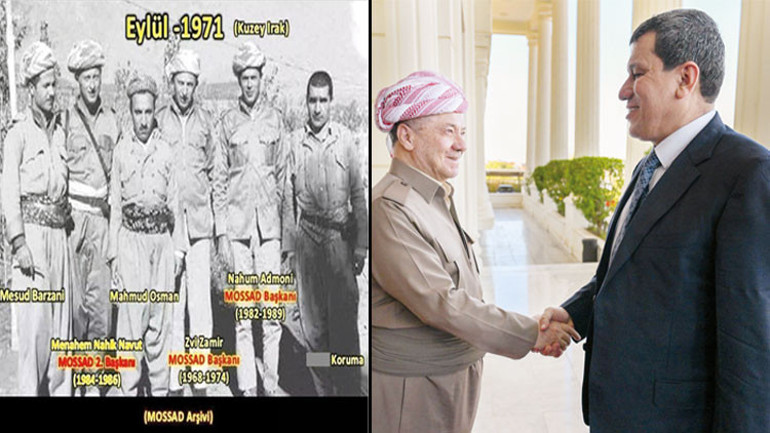 Koyun postuna girmiş çakallar: Mossad, Barzani ve PKK/SDG