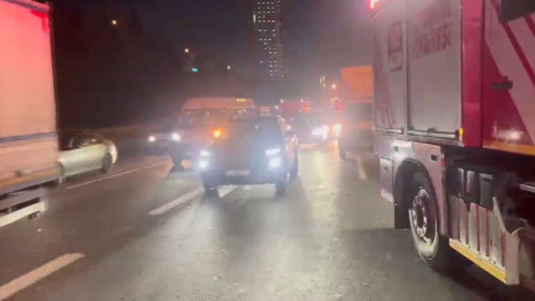  Trafik yoğunluğu oluştu