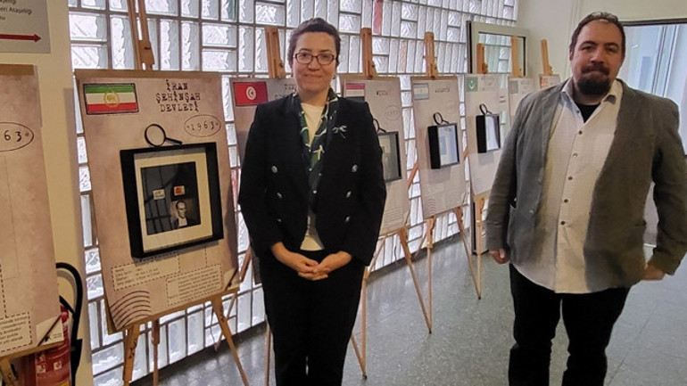 Dünyada Atatürk pulları sergilendi