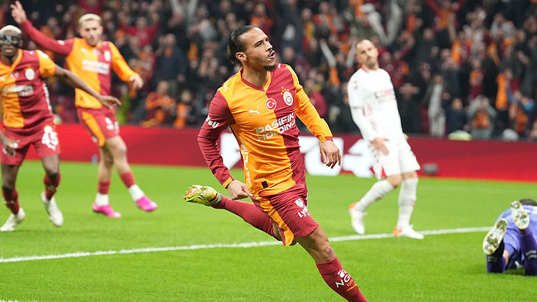 Galatasaray-Samsunspor maçına Leroy Sane & Osimhen damgası Seyrantepede bir ilki yaşadı