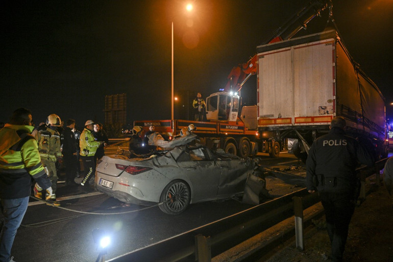 Ankarada korkunç kazada 2 can kaybı