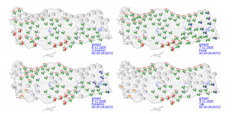  Bu illerde kuvvetli sağanak yağış olacak