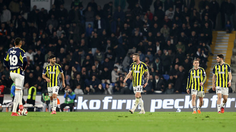 Fenerbahçede ilk devre alarmı Üst üste 4. maçta da gerçekleşti, bu kez dönemedi