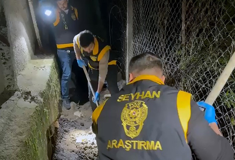 Evinin bahçesinde gömülü el bombası bulunan kişi tutuklandı