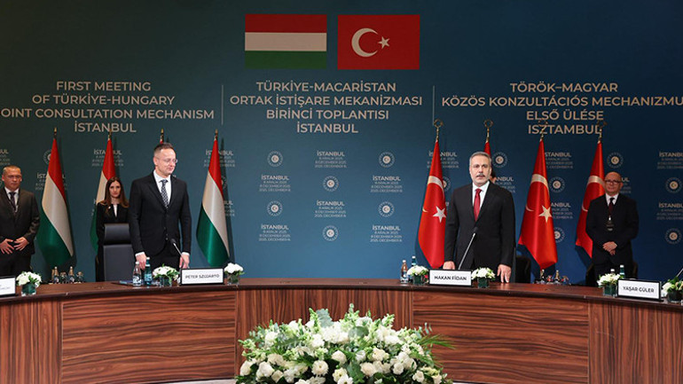 Türkiye ve Macaristan arasında üst düzey toplantı