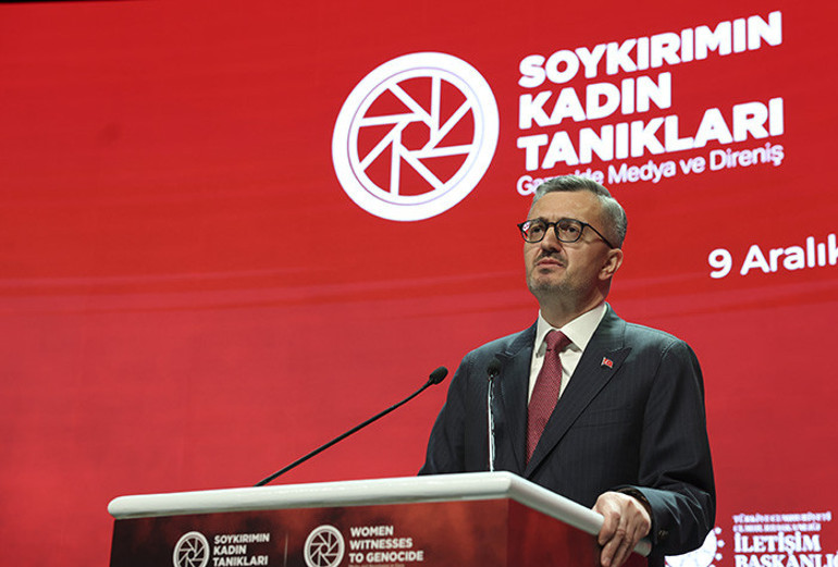 İletişim Başkanı Burhanettin Duran: İsrail, insanlığın vicdanında kalıcı olarak mahkum oldu