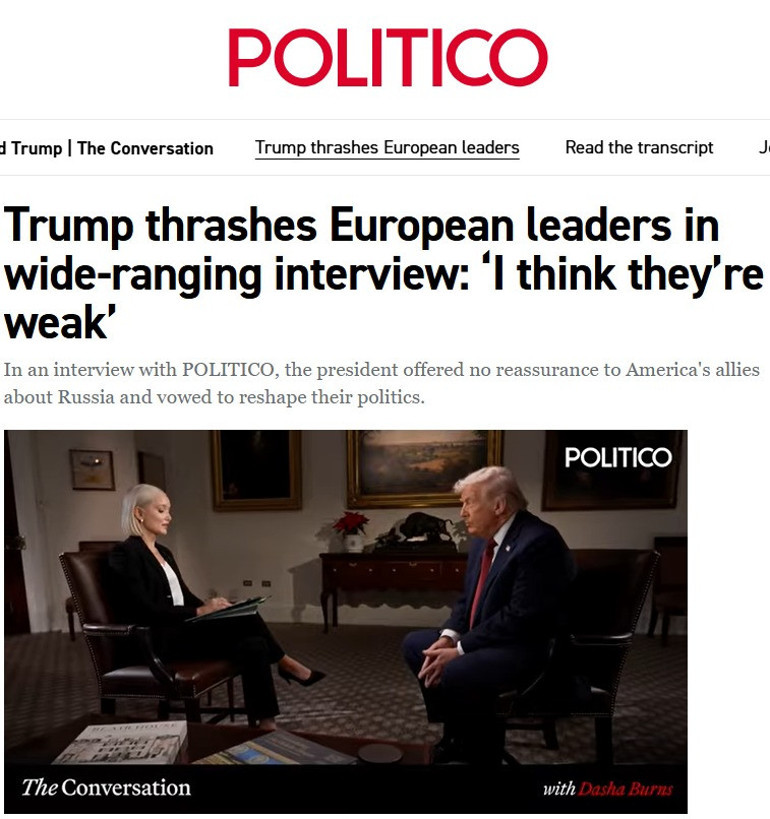  Avrupalı liderlere sert sözler... Bence zayıflar