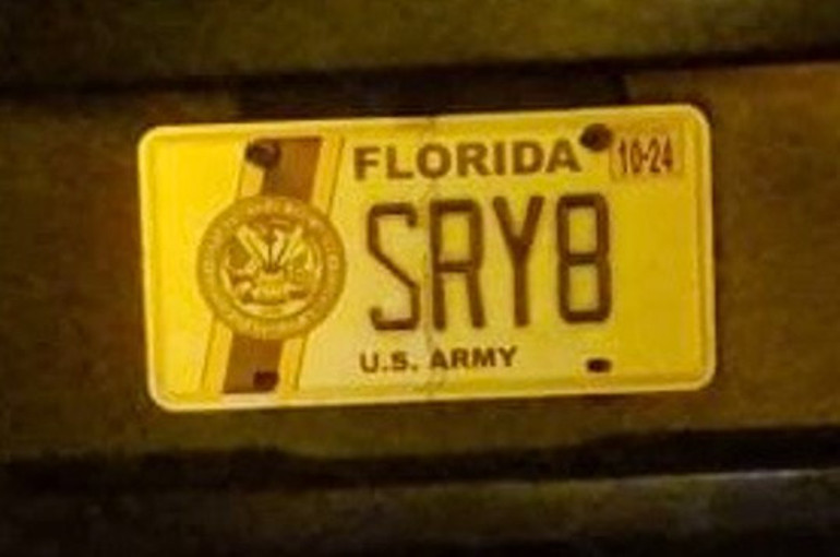 Süreyya Yalçın ABD plakalı aracıyla İstanbulda