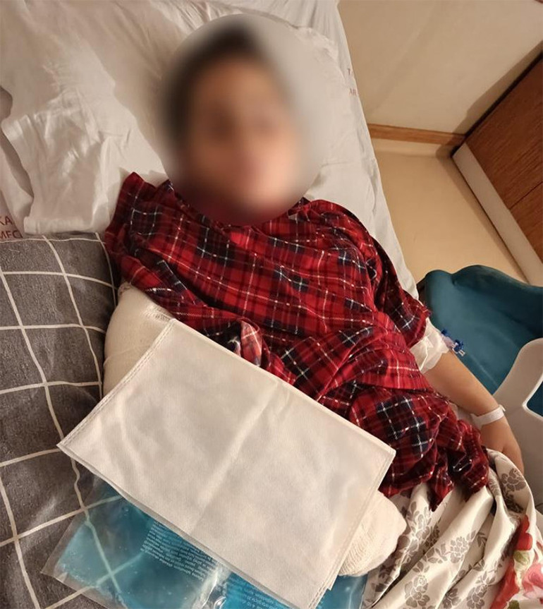  9 yaşındaki çocuk arkadaşının kolunu iki yerinden kırdı Öğretmene şikayet ettiği için intikamını aldım