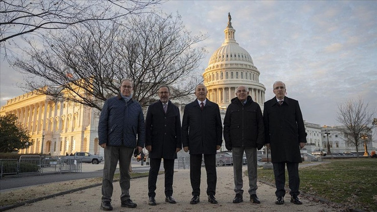 Türk delegasyonu NATO toplantısında Atmosfer lehimize