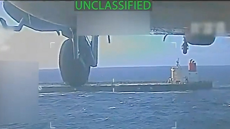  Venezuela gemisine çıkarma harekatı Washington, o anları paylaştı