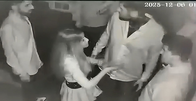 Ünlü futbolcu Aycan Yanaç hakkında darp iddiası: Görüntüler ortaya çıktı Suratıma vurdu saçımı tutup yere yatırdı