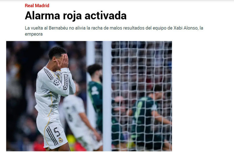 Şampiyonlar Liginde tarihi gece Arda Gülerin yedek başladığı maçta Real Madrid Manchester Citye yenildi, İspanyol manşetleri patladı: Kırmızı alarm