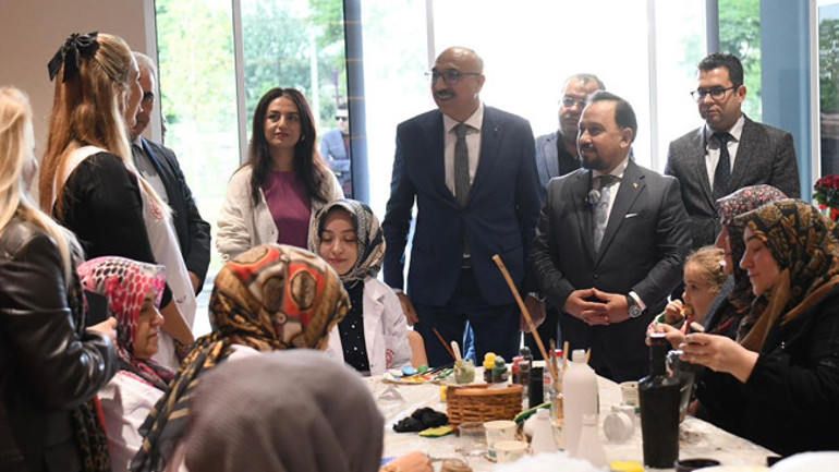 Sıfır atık projesi kapsamında atıktan sanata