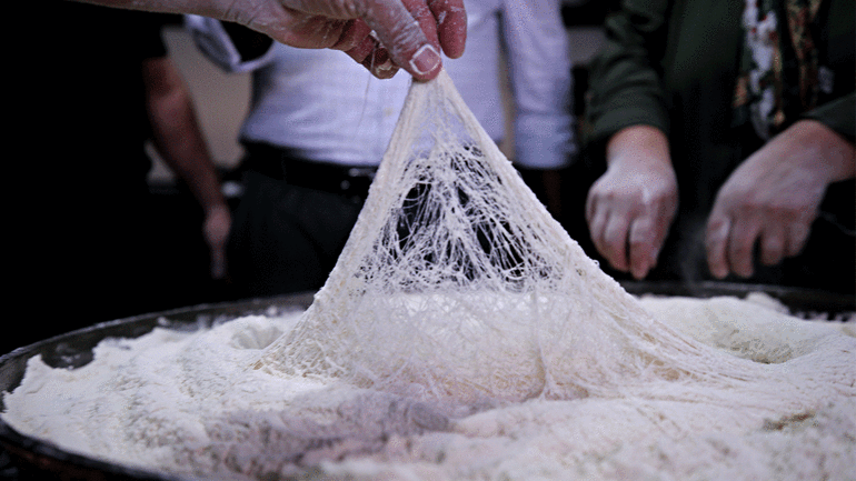 Çorumun nefis geleneksel lezzeti: Teltel tatlısı