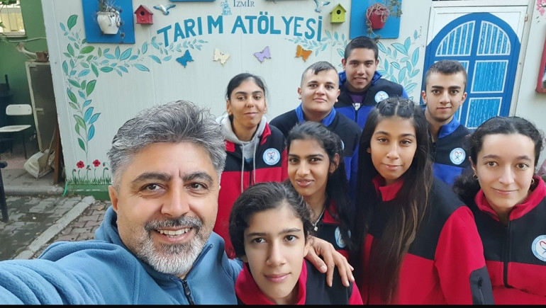 Kaktüslü okul örnek oldu
