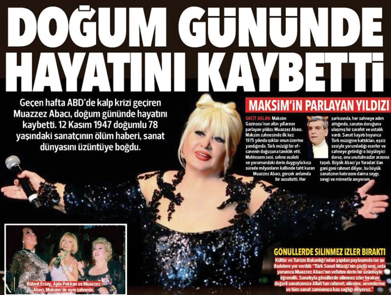 Yılın acı kayıpları